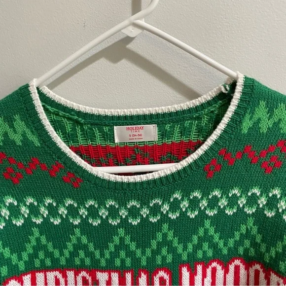 Christmas Moood Cow Sweater Working Bell Women’s Small Crazy Tacky Wacky Fun - Picture 3 of 8
